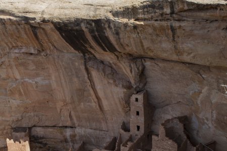 Een zeer moeilijk bereikbaar huis in Mesa Verde